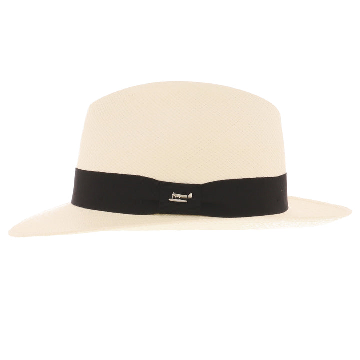 Goodwood Panama Hat With Black Band