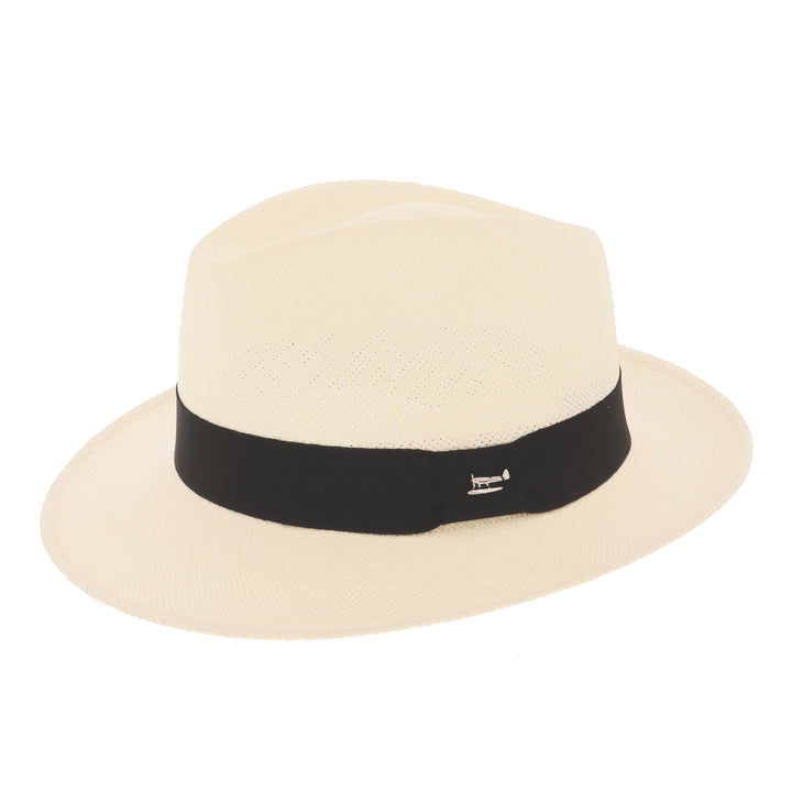Goodwood Panama Hat With Black Band
