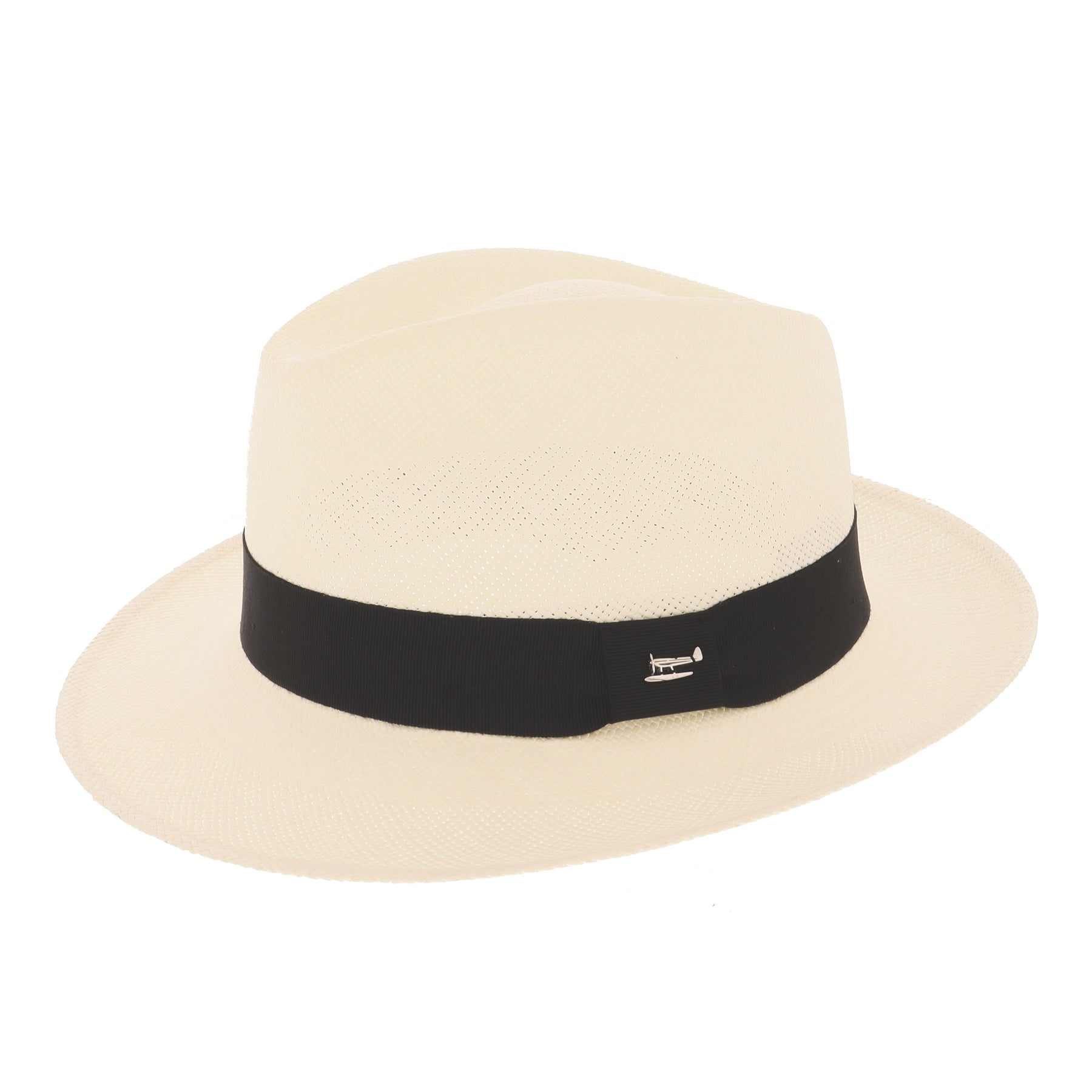 Goodwood Panama Hat With Black Band – The Hat Company