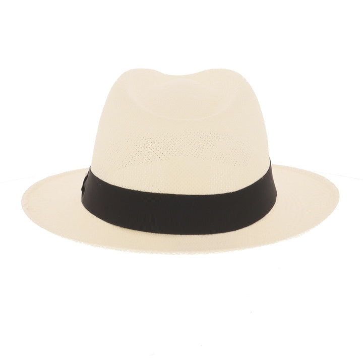Goodwood Panama Hat With Black Band