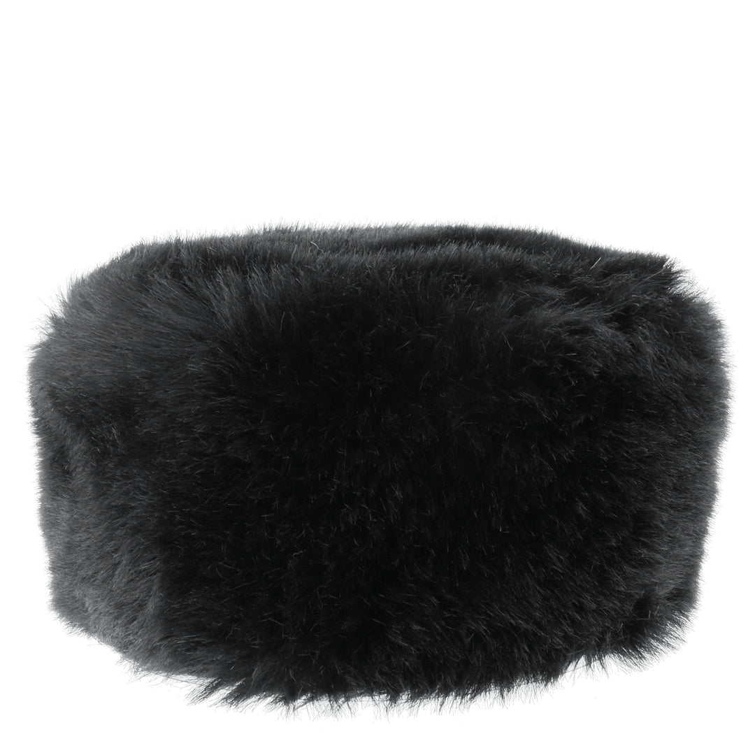 Whiteley Faux Fur Cossack Hat in Black