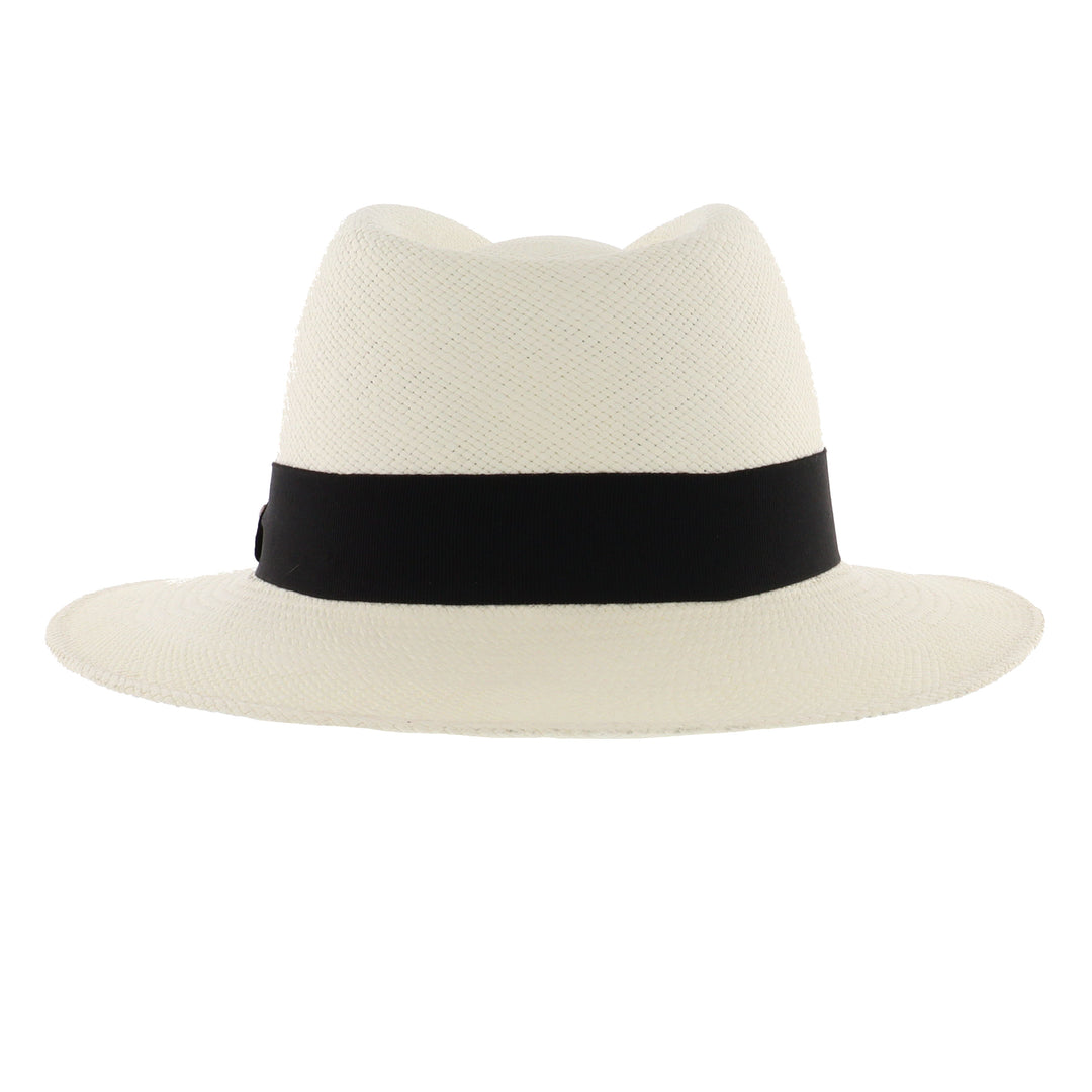 Sandown Panama Hat With Black Band