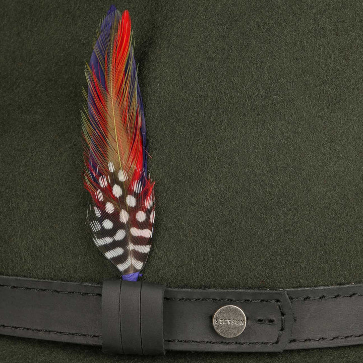 Stetson Yutan Wool Traveller Hat Forest Green