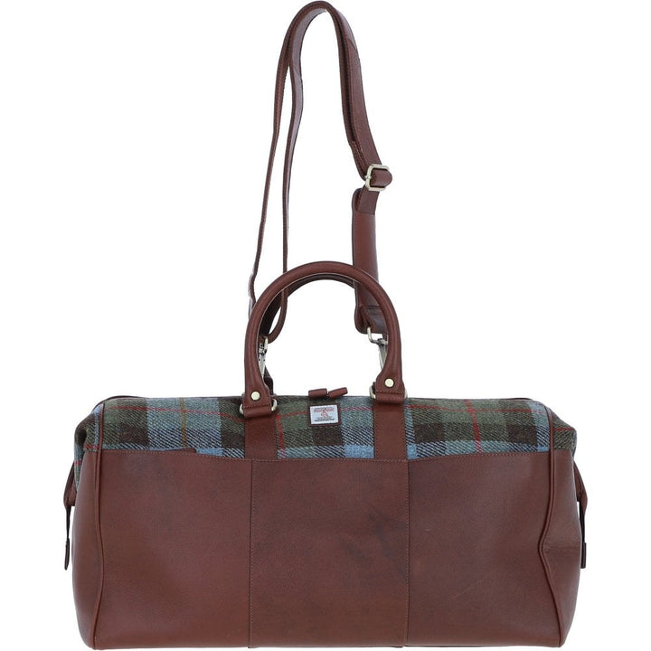 Leather & Harris Tweed Large Doctors Holdall (MacLeoad Tartan)