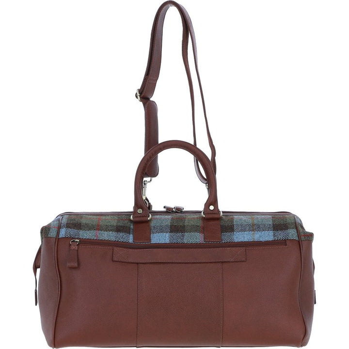 Leather & Harris Tweed Large Doctors Holdall (MacLeoad Tartan)