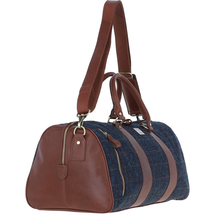 Leather & Harris Tweed Large Holdall