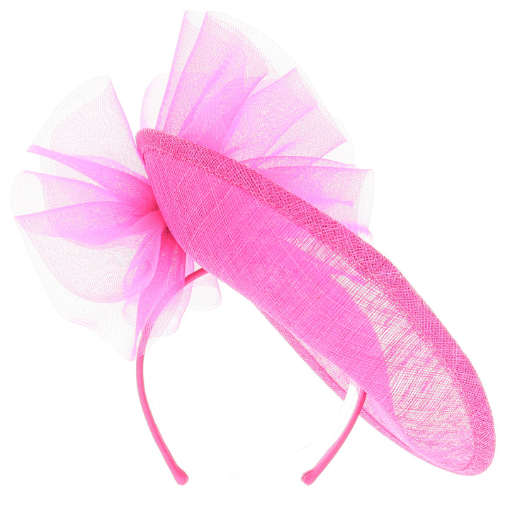 Magenta 29cm Disc Headband Fascinator (BL5200)