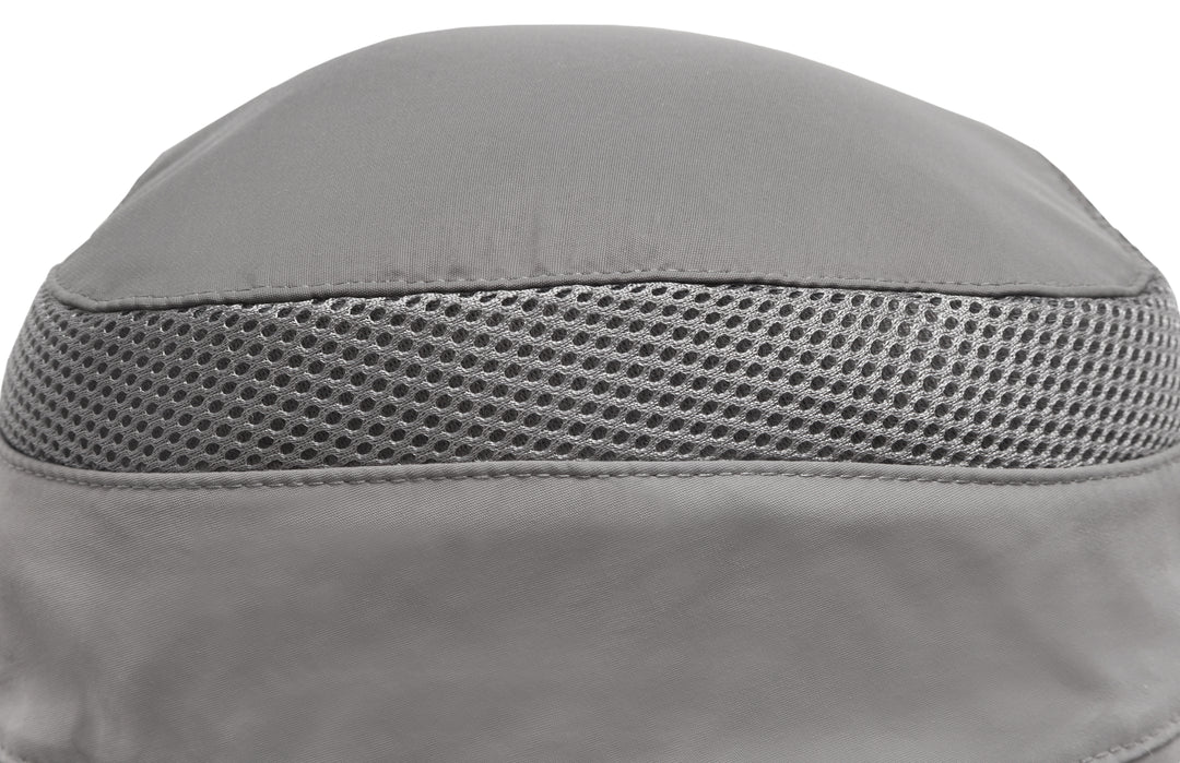 Charcoal Charter Escape Bush Hat With Chin Strap From Sunday Afternoons