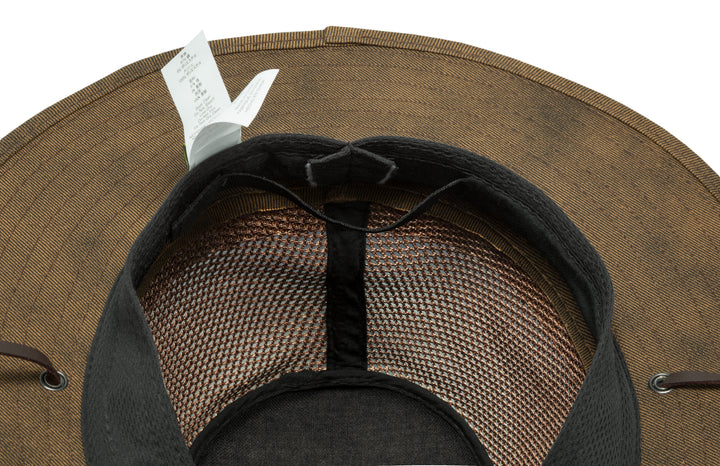 Easy Breezer Fedora Hat With Chin Strap From Sunday Afternoons (Tobacco)