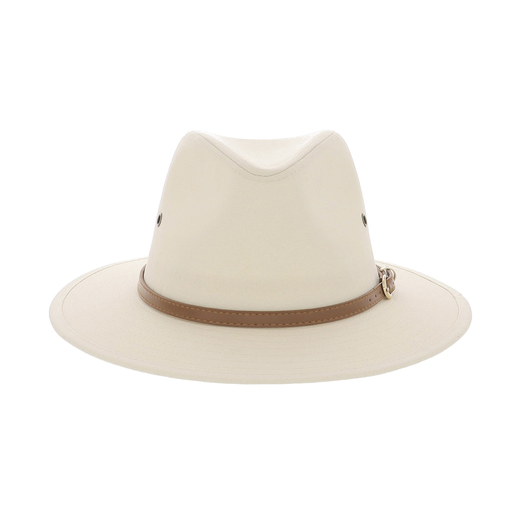 Cotton Fedora With Brown Band