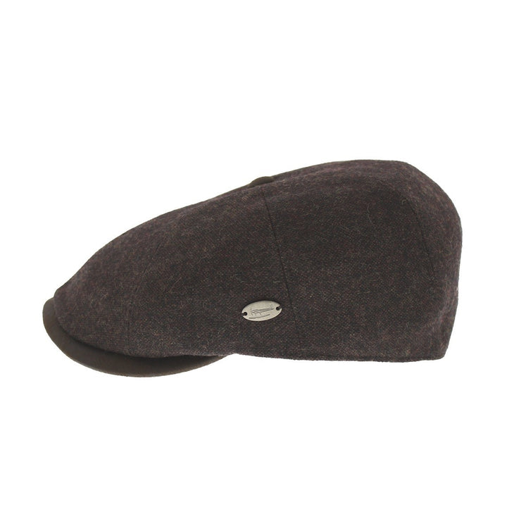 Whiteley Woodland Bakerboy Newsboy Cap in Brown