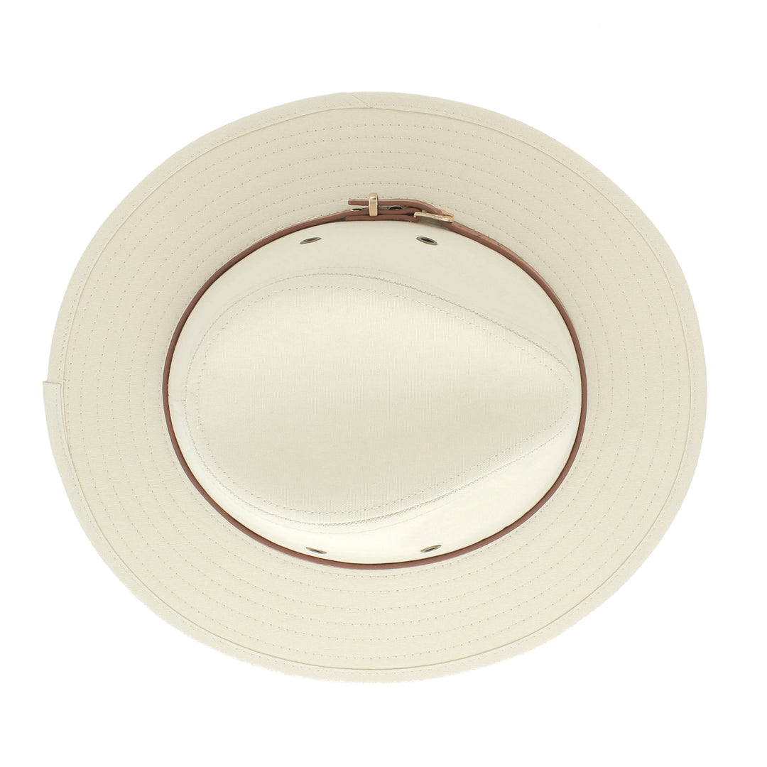 Cotton Fedora With Brown Band