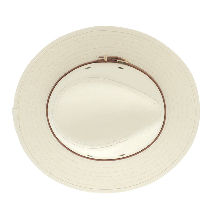 Cotton Fedora With Brown Band