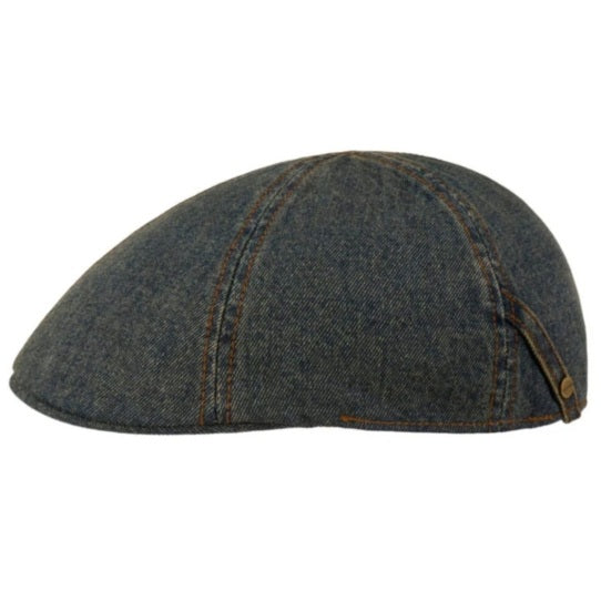 Stetson Texas Cap in Washed Denim