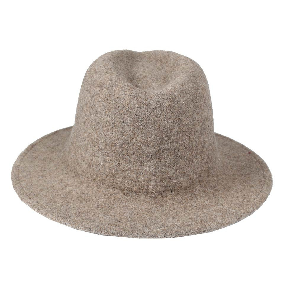 Loevenich Women's Wool Fedora in Sand