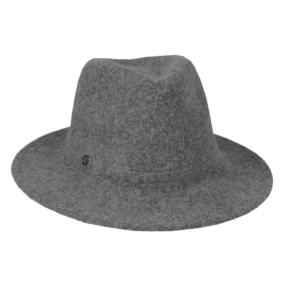 Loevenich Women's Wool Fedora in Grey