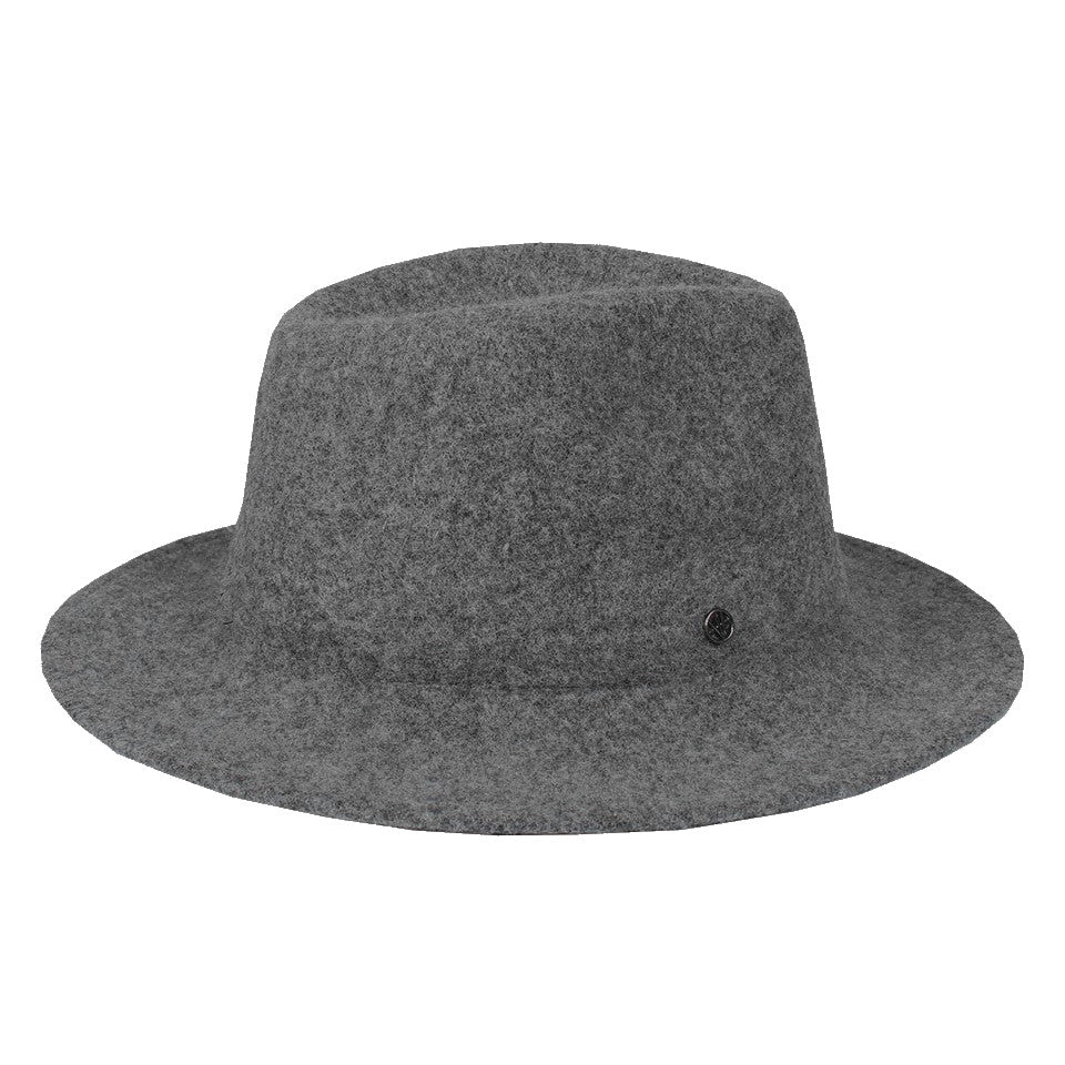 Loevenich Women's Wool Fedora in Grey