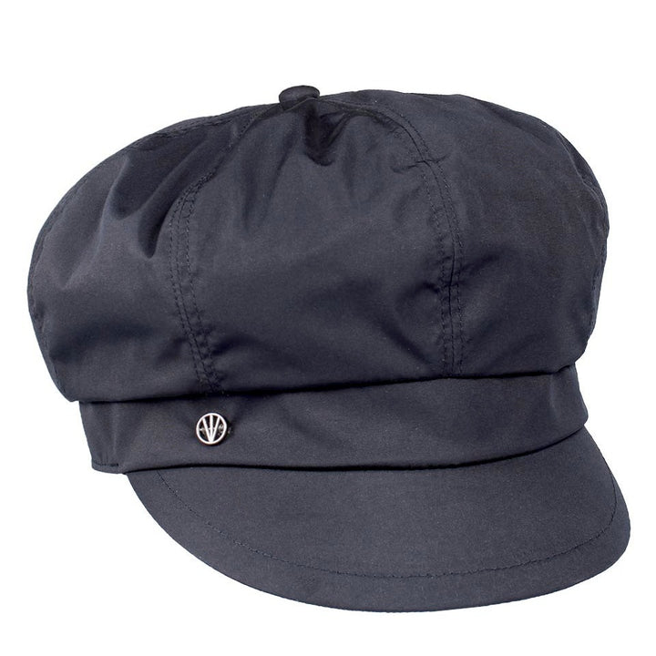 Loevenich Women's Showerproof Bakerboy Cap in Navy