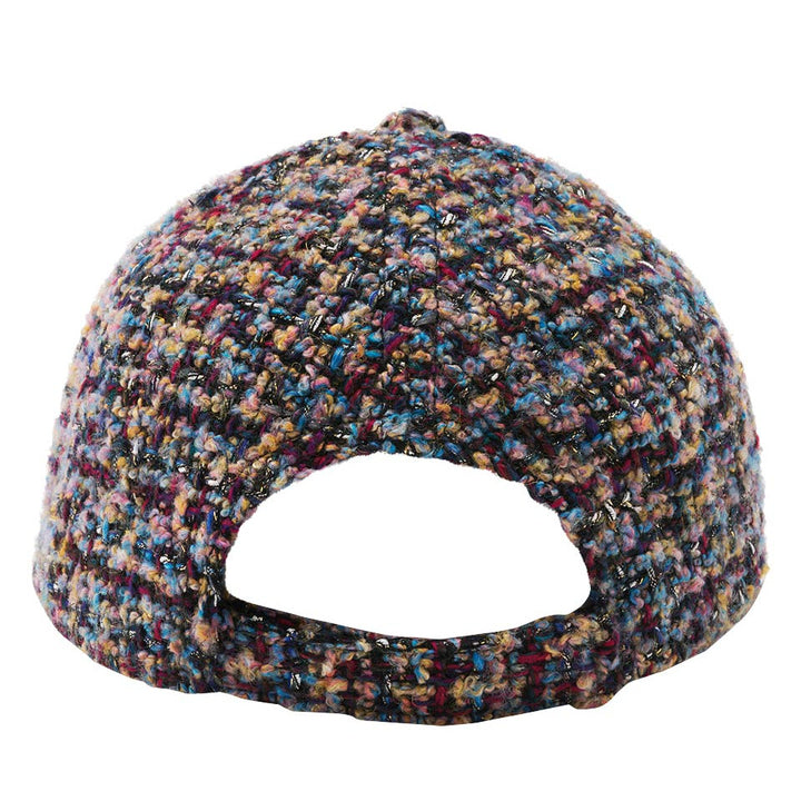 Loevenich Women's Multi-coloured Bouclé Baseball Cap