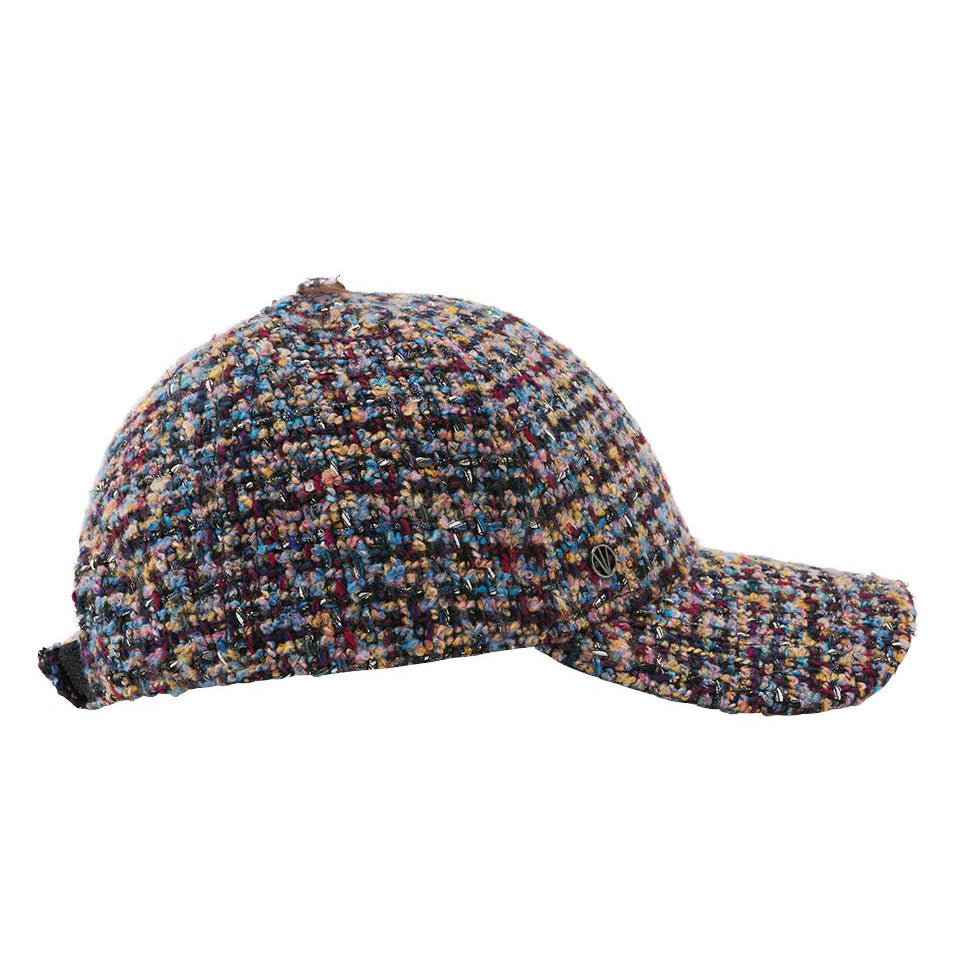 Loevenich Women's Multi-coloured Bouclé Baseball Cap