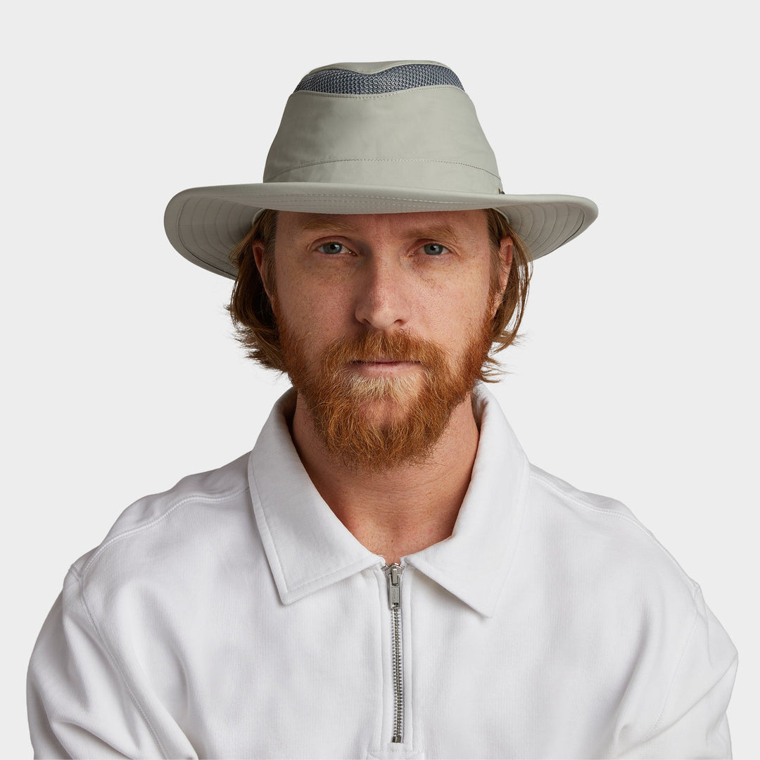 Tilley LTM6 Airflo Wide Brim Bush Hat Rockface Grey