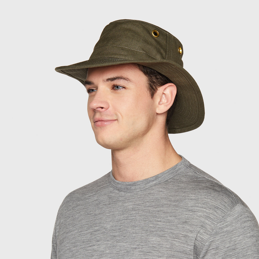 Tilley TH5 Classic Hemp Bush Hat (Olive)