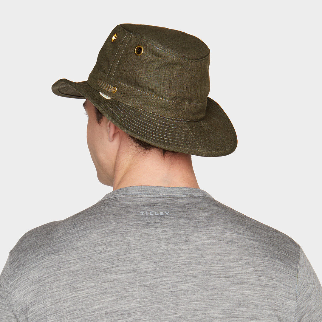 Tilley TH5 Classic Hemp Bush Hat (Olive)