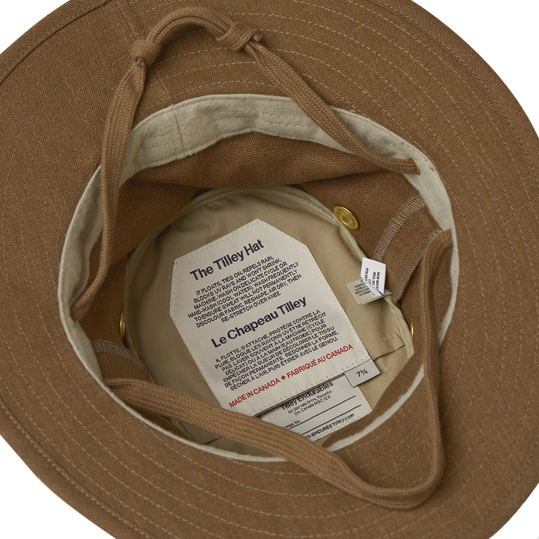 Tilley TH5 Classic Hemp Bush Hat (Mocha)