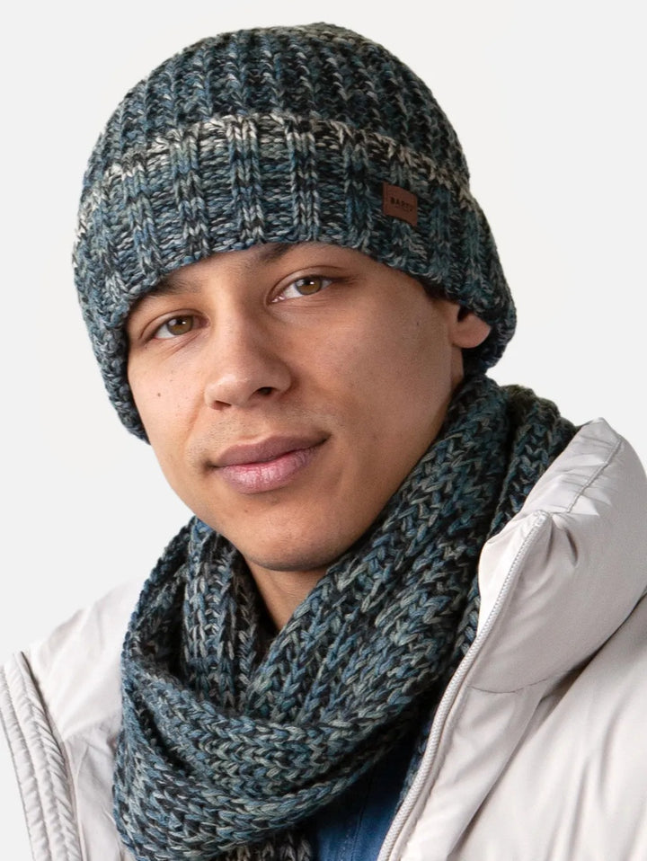 Barts Akotan Chunky Knit Beanie - Navy