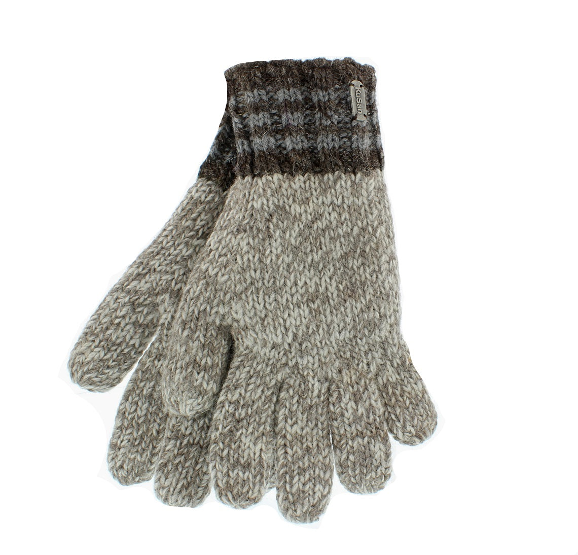 Kusan Knitted Gloves Oatmeal – The Hat Company