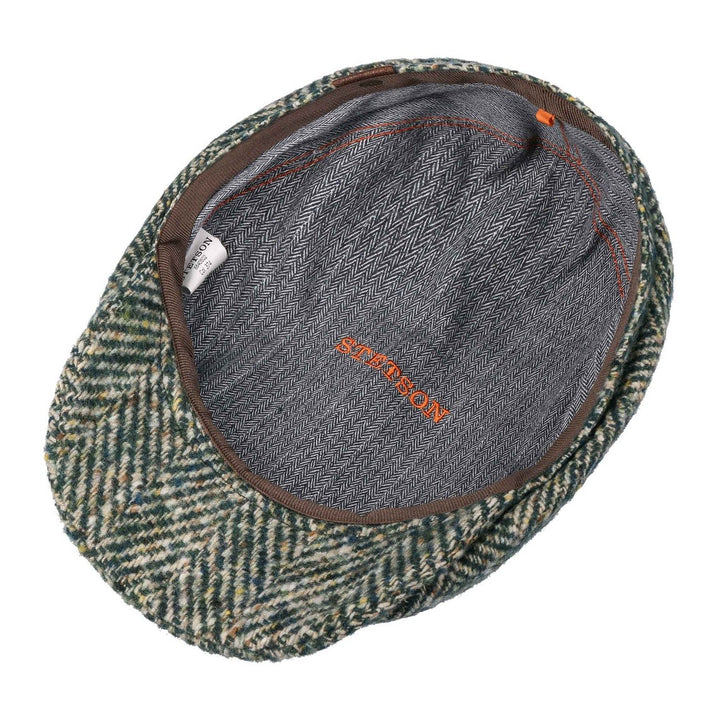 Stetson Hatteras Wool Bakerboy Cap Teal Green