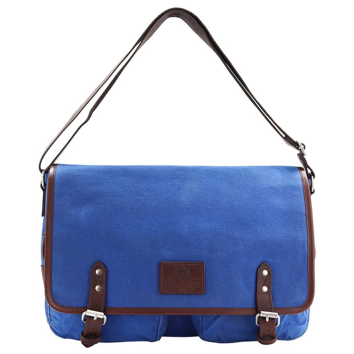 Navigator Waxed Canvas Messenger Bag