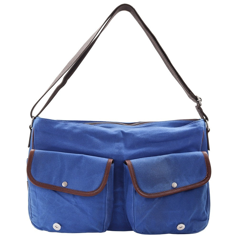Navigator Waxed Canvas Messenger Bag
