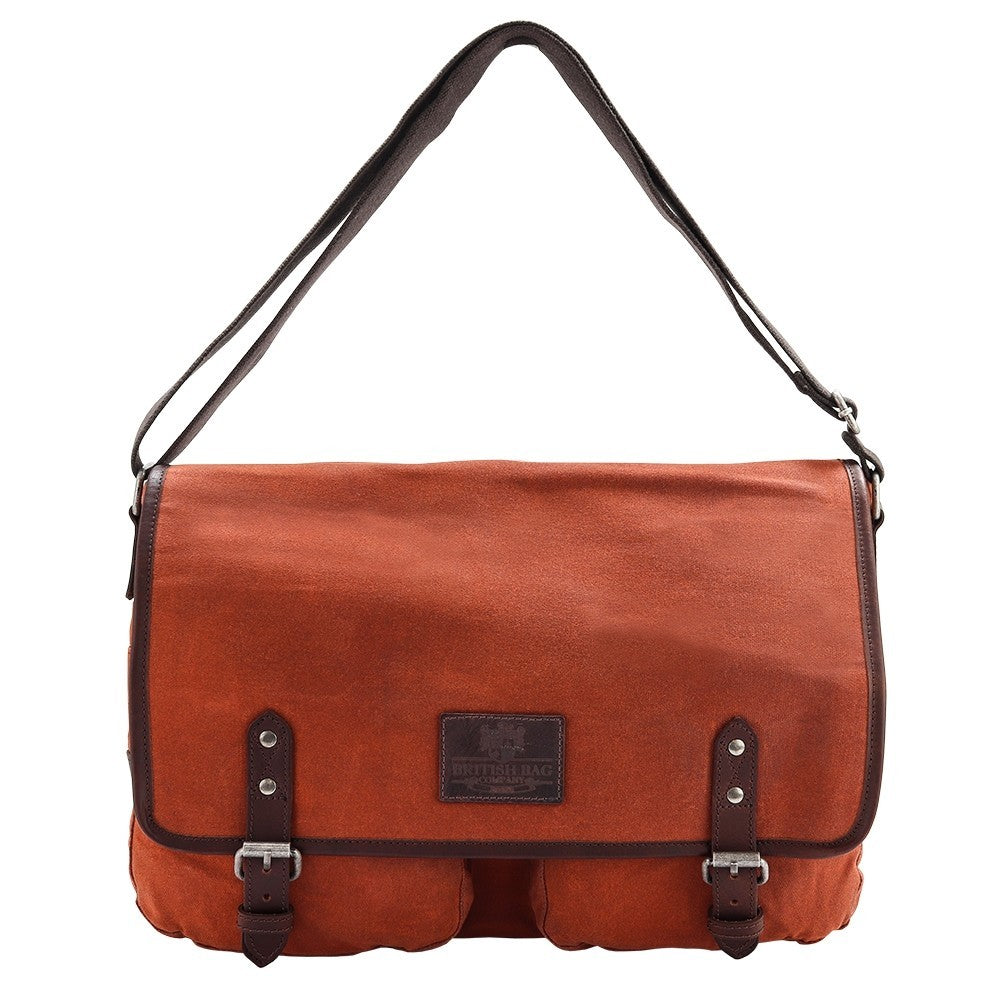 Navigator Waxed Canvas Messenger Bag