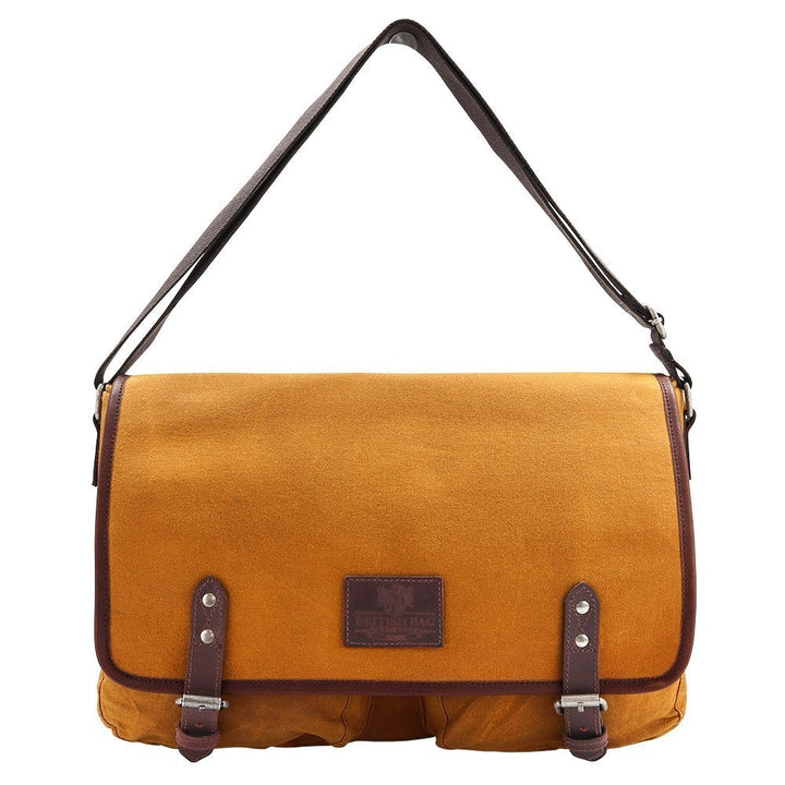 Navigator Waxed Canvas Messenger Bag