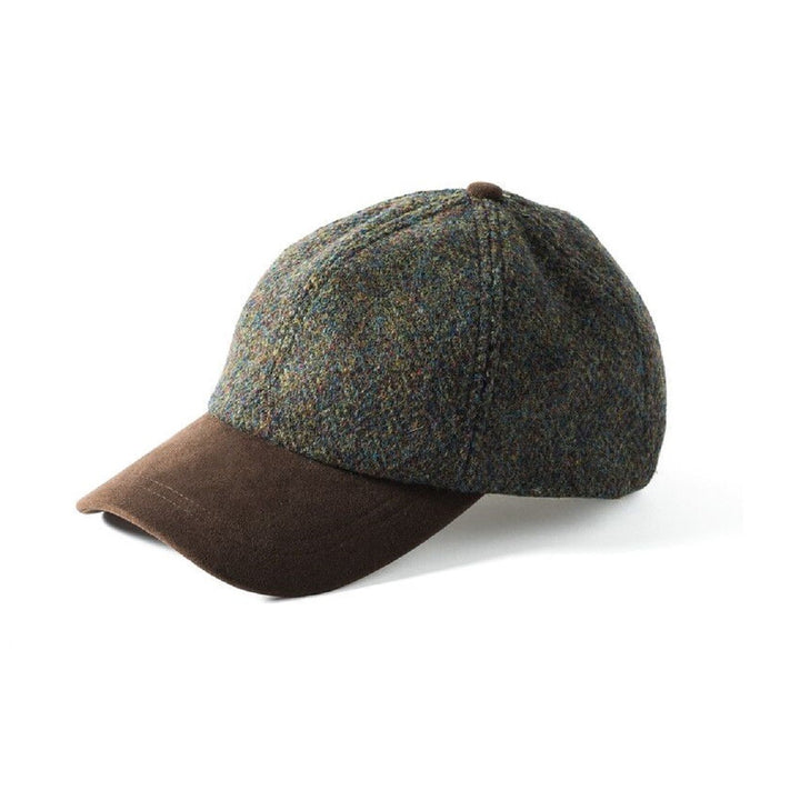 Failsworth Harris Tweed Green Baseball Cap (2016)