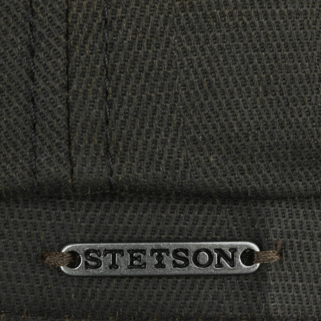 Stetson Cotton Blend Hatteras Bakerboy Dark Olive