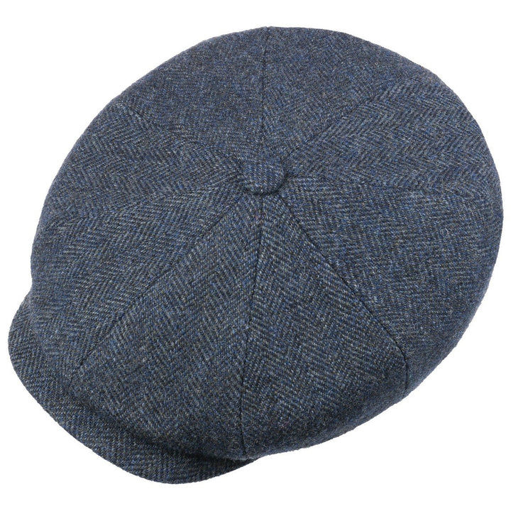 Stetson Wool Rich Navy Hatteras Bakerboy/Newsboy Cap