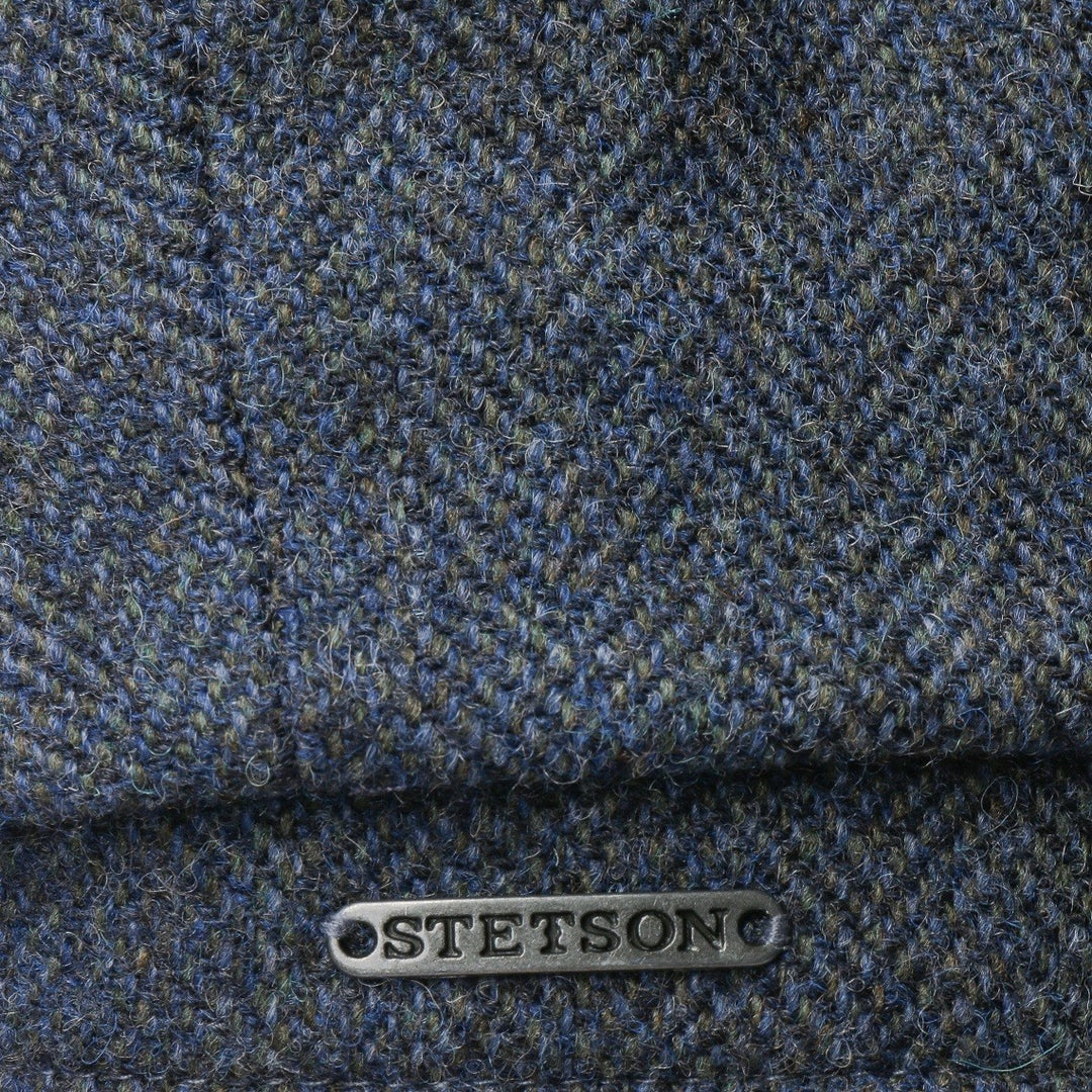Stetson Wool Rich Navy Hatteras Bakerboy/Newsboy Cap