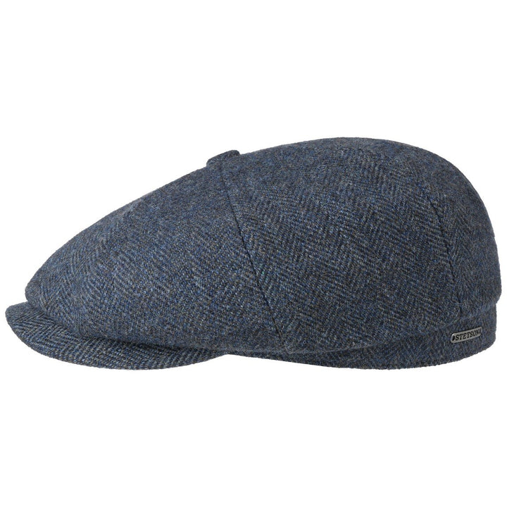 Stetson Wool Rich Navy Hatteras Bakerboy/Newsboy Cap