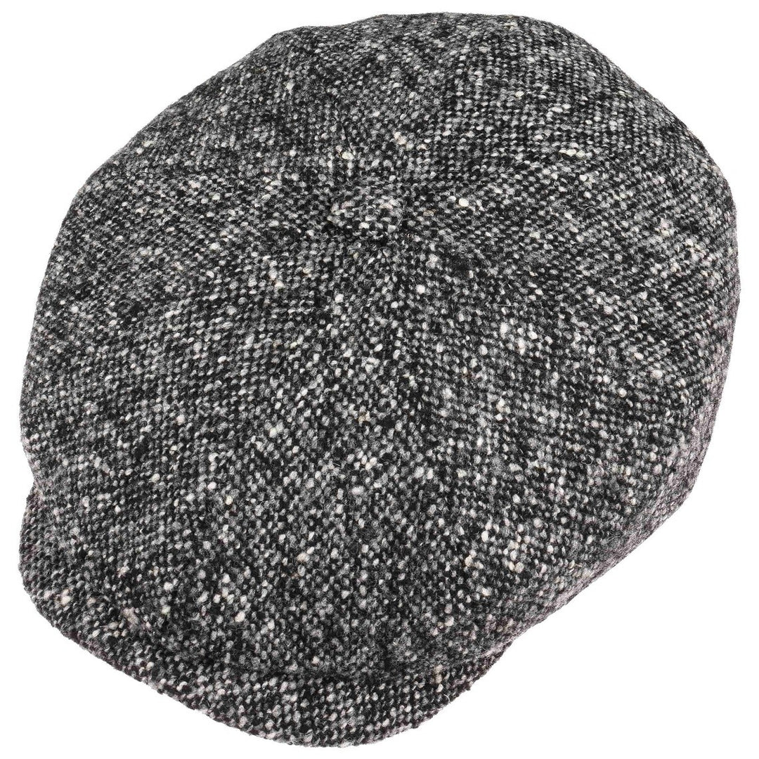 Stetson Hatteras Donegal Tweed Bakerboy Grey