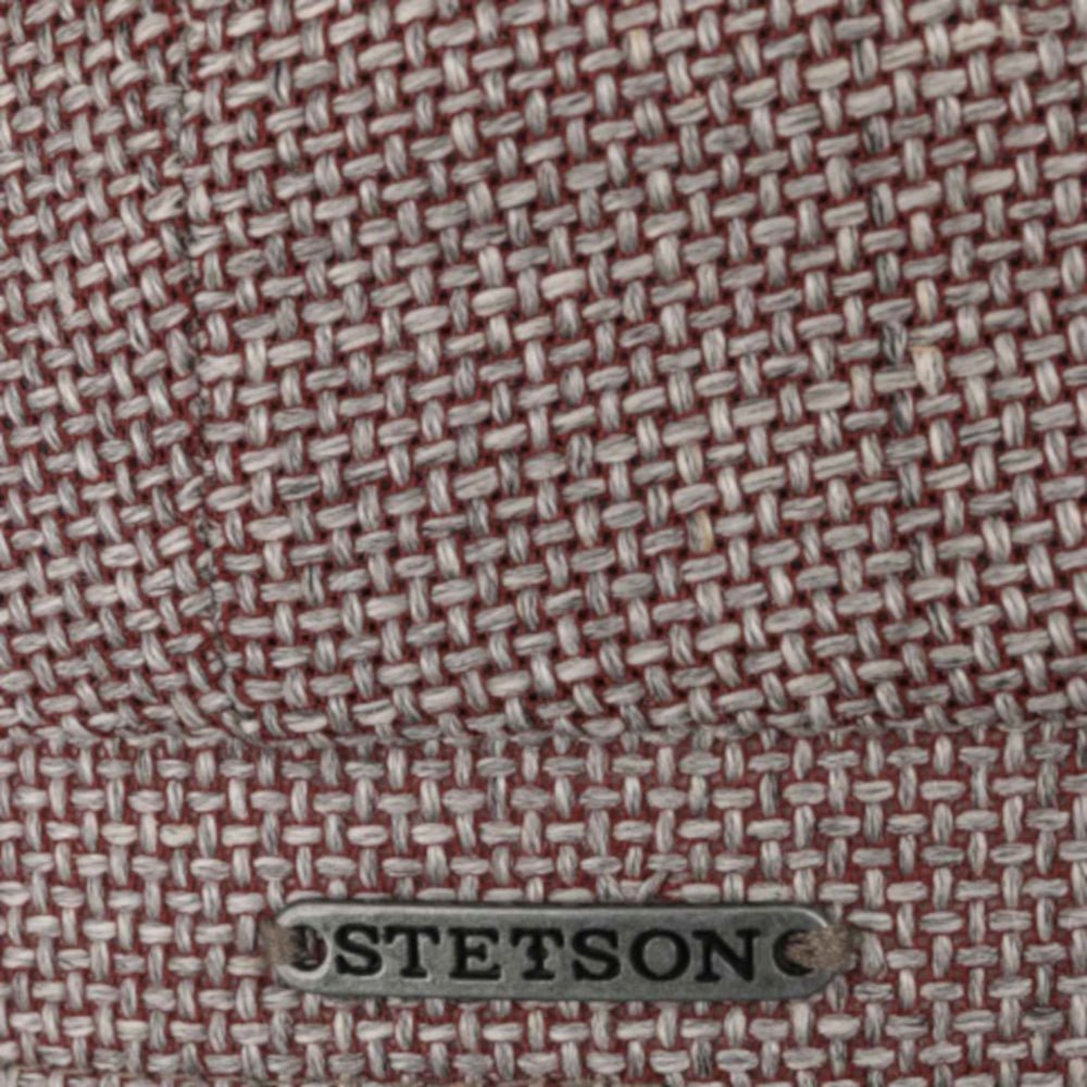 Stetson Virgin Wool & Linen Ellington Hatteras Bakerboy/Newsboy Cap Red