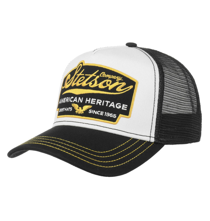 Stetson American Heritage Baseball/Trucker Cap Adjustable Snapback Black