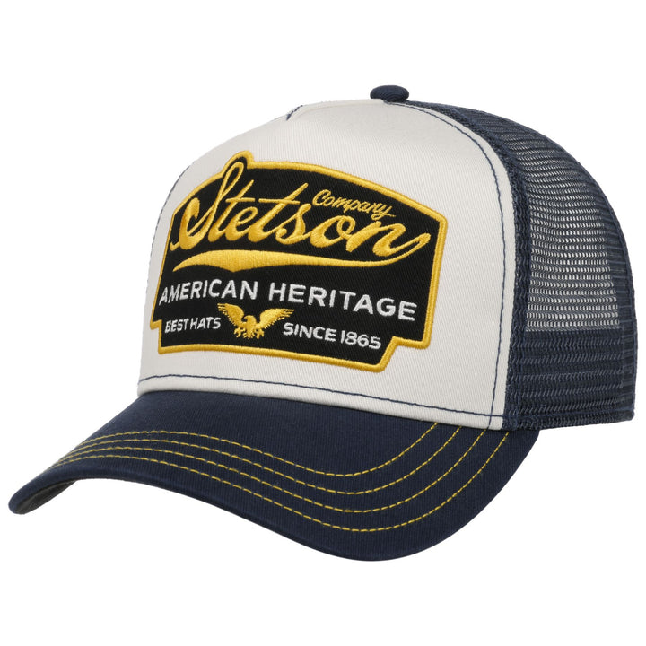 Stetson American Heritage Baseball/Trucker Cap Adjustable Snapback Navy