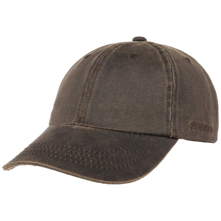 Stetson Cotton Baseball Cap Brown