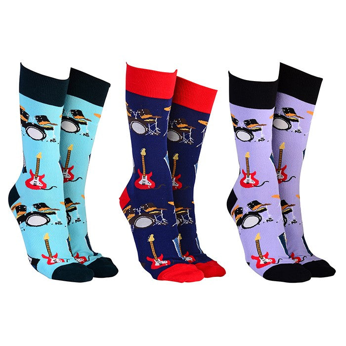 Adults Rock n Roll Musician Socks | Choice of Colours – The Hat Company