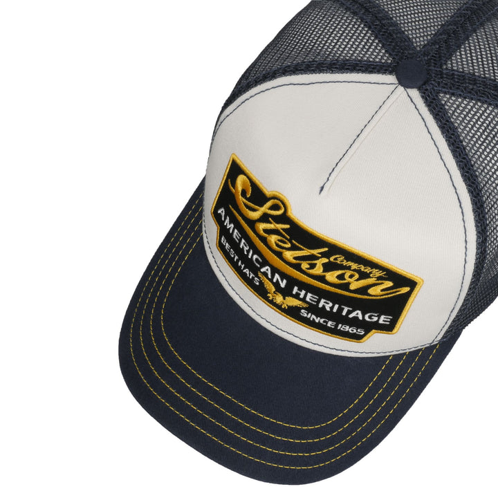 Stetson American Heritage Baseball/Trucker Cap Adjustable Snapback Navy