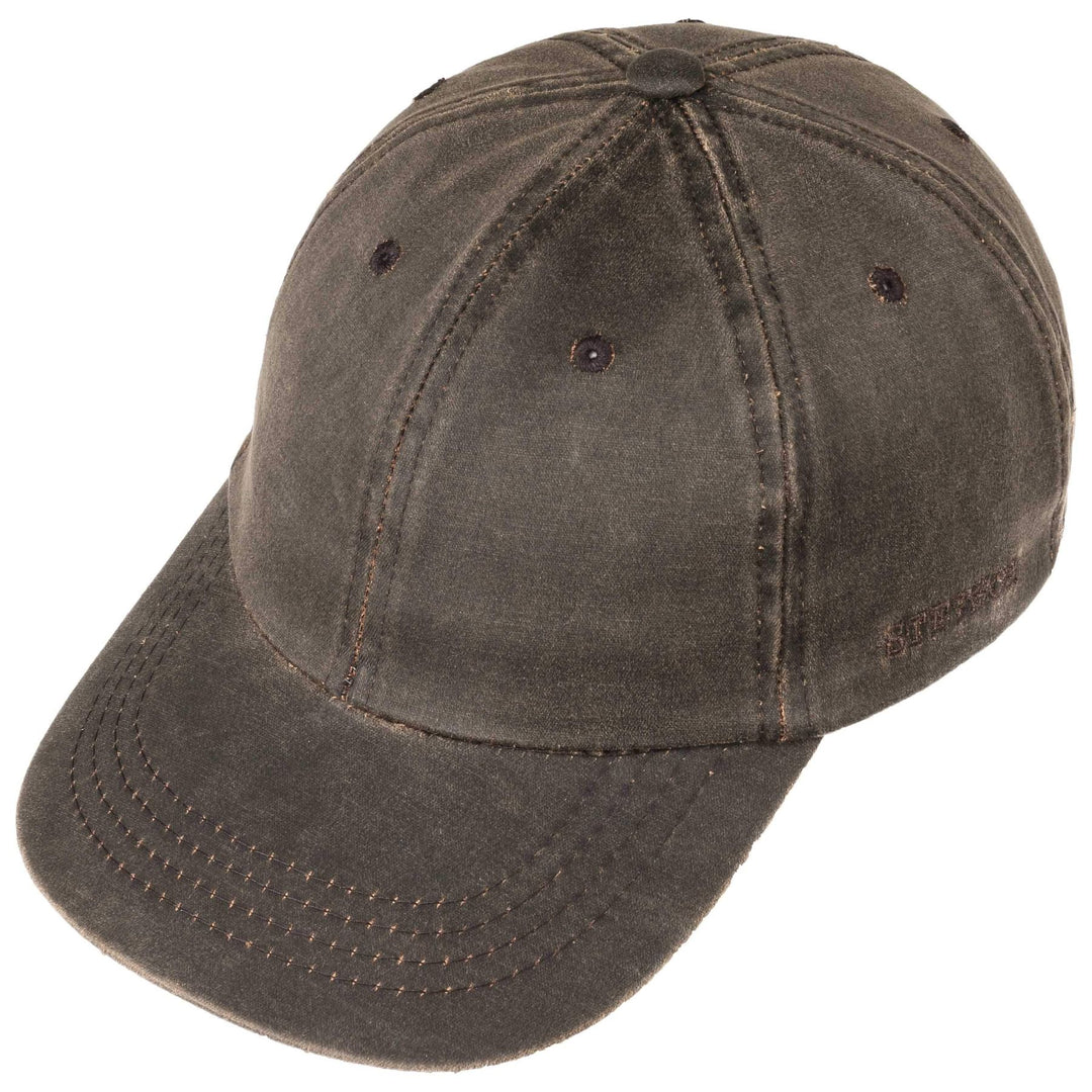 Stetson Cotton Baseball Cap Brown