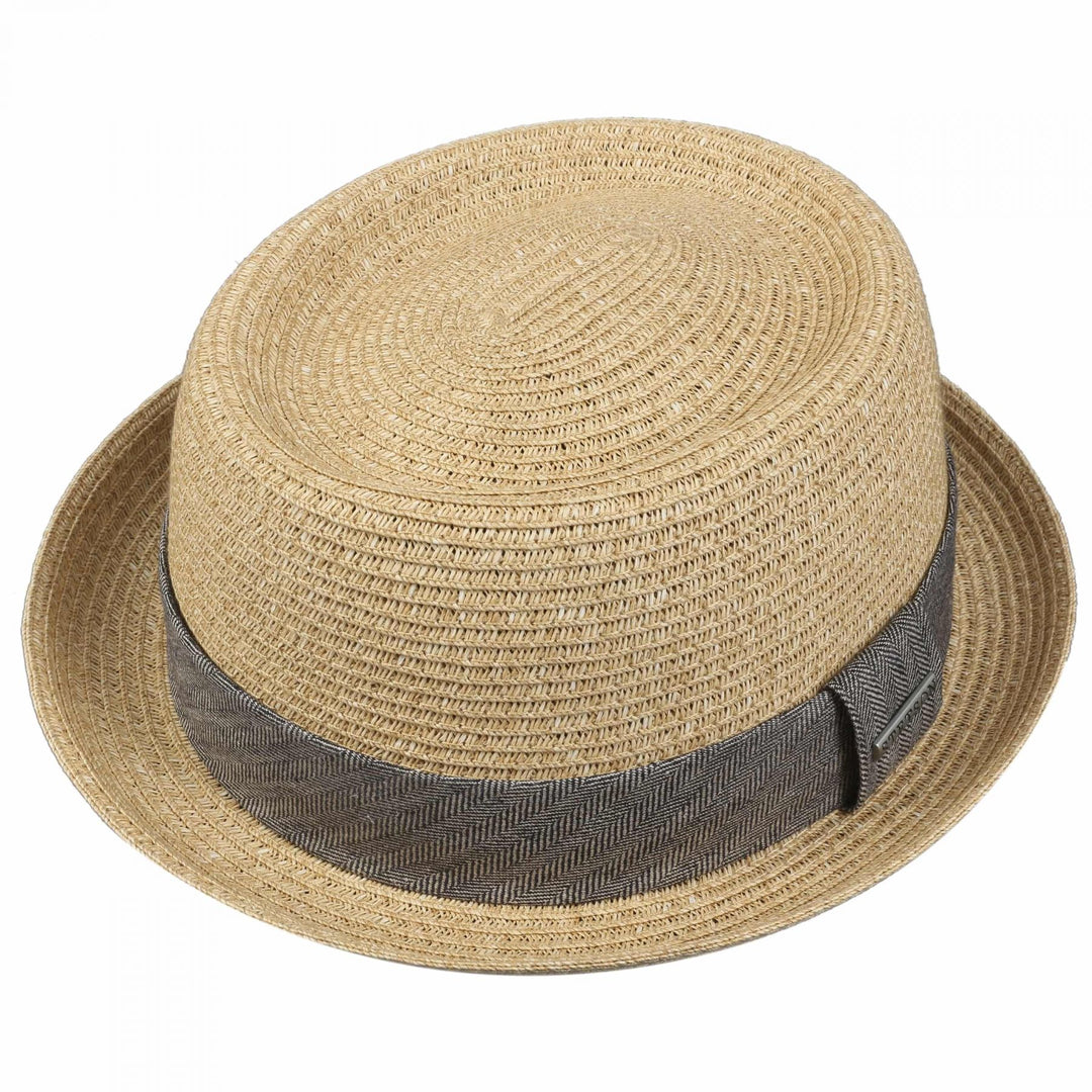 Stetson Robstown Straw Toyo Pork Pie Hat Natural