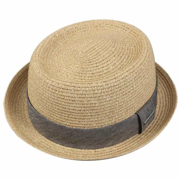 Stetson Robstown Straw Toyo Pork Pie Hat Natural